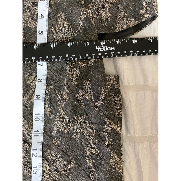 David Meister‎ Houndstooth Dress Sheath Cap Sleeve Career Party Size 10 - Picture 7 of 9